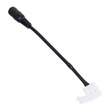 GLOBOSTAR® STRIPART 70740 Ενωτικός Ταχυσύνδεσμος με 15cm Καλώδιο Τροφοδοσίας για Μονόχρωμη Ταινία LED 2Pin 10mm σε DC Θηλυκό Σύνδεσμο 2.1mm IP20 - Μ15 x Π1.2 x Υ1.2cm