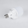 GloboStar® HIGHBAY 60062 Λάμπα E27 LED 25W 2820lm 260° AC 220-240V Αδιάβροχο IP44 Θερμό Λευκό 2700K - Lumileds SMD Chip - Λευκό Γαλακτερό - Μ8 x Π8 x Υ15cm - 3 Χρόνια Εγγύηση