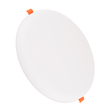 GLOBOSTAR® PANELEON 60191 Χωνευτό Panel Οροφής με Σύστημα Ρυθμιζόμενης Τρύπας Κοπής LED 33W 3590lm 180° AC 220-240V IP20 Ψυχρό Λευκό 6000K - Lumileds SMD Chip & TÜV SÜD Driver - Λευκό Γαλακτερό - Μ22.2 x Π22.2 x Υ2cm / Q3.5cm έως Q20.5cm - 3 Χρόνια Εγγύηση