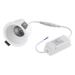 GLOBOSTAR® PLUTO-M 60254 Χωνευτό Downlight Σποτ με Honeycomb Anti Glare Reflector LED 10W 1300lm 38° AC 220-240V IP20 Φυσικό Λευκό 4500K - Bridgelux COB Chip & TÜV SÜD Driver - Λευκό Ματ - Μ8.4 x Π8.4 x Υ5.9cm / Q7.5cm - 5 Χρόνια Εγγύηση