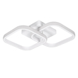 GLOBOSTAR® NORA 61062 Μοντέρνο Φωτιστικό Οροφής LED 22W 2640lm 300° AC 220-240V IP20 Ρυθμιζόμενο Λευκό CCT με On/Off 2700K/4500K/6000K - Lumileds SMD Chip - Λευκό Ματ - Μ40 x Π24 x Υ7cm - 3 Χρόνια Εγγύηση