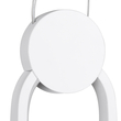 GLOBOSTAR® ILDI 61089 Μοντέρνο Κρεμαστό Φωτιστικό Οροφής LED 12W 1440lm 300° AC 220-240V IP20 Ρυθμιζόμενο Λευκό CCT με On/Off 2700K/4500K/6000K - Lumileds SMD Chip - Λευκό Ματ - Μ10 x Π2.3 x Υ38cm - 3 Χρόνια Εγγύηση