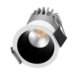 GLOBOSTAR® MICRO-S 60235 Χωνευτό Downlight Σποτ LED 5W 625lm 38° AC 220-240V IP20 Θερμό Λευκό 2700K - Bridgelux COB Chip & TÜV SÜD Driver - Λευκό & Μαύρο Ματ - Μ4 x Π4 x Υ5.9cm / Q3.5cm - 5 Χρόνια Εγγύηση