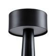 GloboStar® BELLA 76503 Επαναφορτιζόμενο Επιτραπέζιο Φωτιστικό Πορτατίφ LED 1.5W 105lm 120° DC 5V IP44 Θερμό Λευκό 2700K Dimmable Μαύρο Αλουμίνιο - Μ9 x Π9 x Υ21cm - 2 Xρόνια Εγγύηση