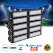 GLOBOSTAR® GOLIATH 90104 Προβολέας για Γήπεδα Tennis & Ποδοσφαίρου 5x5 LED 500W 75000lm 75°x135° SDCM