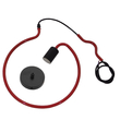 GLOBOSTAR® LIBBY 01095-1 Παιδικό Κρεμαστό Φωτιστικό Οροφής με Ντουί 1 x E27 AC 220-240V IP20 - Κόκκινο - Μ28 x Π28 x Υ16cm