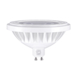 GLOBOSTAR® BEAMAR 60126 Σποτ GU10 AR111 LED 15W 1500lm 12° AC 220-240V IP20 Ψυχρό Λευκό 6000K - Μ11 x Π11 x Υ6.6cm - 3 Χρόνια Εγγύηση