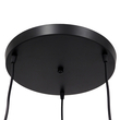 GLOBOSTAR® FIGURE 10001655 Παιδικό Κρεμαστό Φωτιστικό Οροφής με Ντουί 3 x E27 AC 220-240V IP20 - Μαύρο - Μ45 x Π45 x Υ40cm