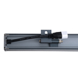 GLOBOSTAR® WASHERNAIA 90171 Μπάρα Φωτισμού Wall Washer LED 9W 945lm 30° DC 24V Αδιάβροχο IP65 Ultra Θερμό Λευκό 2200K Dimmable - Bridgelux SMD Chip - Γκρι Ανθρακί - Μ50 x Π4 x Υ5cm - 3 Χρόνια Εγγύηση