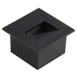 GLOBOSTAR® STEP-MINA 90625 Χωνευτό Αρχιτεκτονικό Φωτιστικό Διαδρόμου/Σκαλοπατιού LED 3W 330lm 30° DC 24V Αδιάβροχο IP65 Θερμό Λευκό 2700K Dimmable - Μαύρο - Μ8.3 x Π8.3 x Υ5cm / Q6.6cm - 3 Χρόνια Εγγύηση