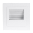 GLOBOSTAR® STEP-MINA 90626 Χωνευτό Αρχιτεκτονικό Φωτιστικό Διαδρόμου/Σκαλοπατιού LED 3W 330lm 30° DC 24V Αδιάβροχο IP65 Θερμό Λευκό 2700K Dimmable - Μαύρο & Λευκό - Μ8.3 x Π8.3 x Υ5cm / Μ6.6 x Π6.6cm - 3 Χρόνια Εγγύηση