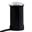 GLOBOSTAR® UNDERGROUND-RENA 90660 Χωνευτό Αρχιτεκτονικό Φωτιστικό Διαδρόμου/Σκαλοπατιού LED 1W 110lm 30° DC 24V Αδιάβροχο IP68 Θερμό Λευκό 2700K Dimmable - Ανοξείδωτο Ατσάλι 304 - Φ5 x Υ9cm / Q4.2cm - 3 Χρόνια Εγγύηση