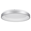GLOBOSTAR® SALEM 61238 Μοντέρνο Φωτιστικό Οροφής LED 105W 12075lm 120° AC 220-240V IP20 Ρυθμιζόμενο Λευκό CCT με Χειριστήριο από 2700K έως 6000K Dimmable - Lumileds SMD Chip - Γκρι - Μ60 x Π60 x Υ8.5cm - 3 Χρόνια Εγγύηση