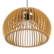 GLOBOSTAR® SCANDINAVIA 01699 Boho Κρεμαστό Φωτιστικό Οροφής με Ντουί 1 x E27 AC 220-240V IP20 - Μπεζ - Μ44 x Π44 x Υ28cm
