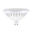 GLOBOSTAR® SPOTAR 60129 Σποτ GU10 AR111 LED 12W 1200lm 36° AC 220-240V IP20 Ψυχρό Λευκό 6000K Dimmable - Μ11 x Π11 x Υ6.6cm - 3 Χρόνια Εγγύηση