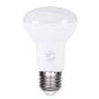 GloboStar® SPOTBULB 60078 Λάμπα E27 R63 LED 10W 1000lm 120° AC 220-240V IP20 Ψυχρό Λευκό 6000K - Lumileds SMD Chip - Λευκό Γαλακτερό - Μ6.3 x Π6.3 x Υ10.4cm - 3 Χρόνια Εγγύηση