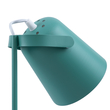 GloboStar® PENCASE 61566 Μοντέρνο Επιτραπέζιο Φωτιστικό Πορτατίφ Μονόφωτο 1 x E27 IP20 Πράσινο Μέταλλο - Μ12 x Π15 x Υ38cm