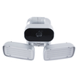 GloboStar® 86043 Προβολέας LED SMD 24W 2160lm με IP Camera 1080P 2MP WiFi 150° Μοιρών - AC 230V - με Αισθητήρα Ημέρας-Νύχτας & Ρύθμιση Χρόνου Ανάμματος - Αδιάβροχος IP66 Ψυχρό Λευκό 6000K - Ασημί