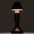 GloboStar® LUNNA 76478 Επαναφορτιζόμενο Επιτραπέζιο Φωτιστικό Πορτατίφ LED 1.5W 105lm 120° DC 5V IP44 CCT Ultra Θερμό 1500K - Φυσικό Λευκό 4500K - Ψυχρό Λευκό 6000K Dimmable Ασημί Πλαστικό - Μ9 x Π9 x Υ23cm - 2 Χρόνια Εγγύηση