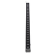GLOBOSTAR® WASHERFAIA 90186 Μπάρα Φωτισμού Wall Washer με Αντιθαμβωτική Γρίλια LED 24W 2640lm 15° DC 24V Αδιάβροχο IP65 Θερμό Λευκό 2700K Dimmable - Bridgelux SMD Chip - Ασημί - Μ100 x Π4 x Υ5.5cm - 3 Χρόνια Εγγύηση