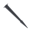GLOBOSTAR® TREEVINA 90359 Φωτιστικό Σποτ με Αντιθαμβωτική Γρίλια για Φυτά - Δέντρα με Βάση Κήπου / Καρφωτό LED 24W 2040lm 10° DC 24V Αδιάβροχο IP65 Ultra Θερμό Λευκό 2200K Dimmable - Bridgelux SMD Chip - Γκρι Ανθρακί - Μ21.5 x Π18.3 x Υ14cm - 3 Χρόνια Εγγύηση