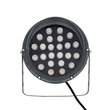 GLOBOSTAR® TREEVINA 90359 Φωτιστικό Σποτ με Αντιθαμβωτική Γρίλια για Φυτά - Δέντρα με Βάση Κήπου / Καρφωτό LED 24W 2040lm 10° DC 24V Αδιάβροχο IP65 Ultra Θερμό Λευκό 2200K Dimmable - Bridgelux SMD Chip - Γκρι Ανθρακί - Μ21.5 x Π18.3 x Υ14cm - 3 Χρόνια Εγγύηση