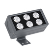 GLOBOSTAR® FLOODDANY 90375 Προβολέας Σποτ Wall Washer LED 24W 2640lm 5° DC 24V Αδιάβροχο IP65 Θερμό Λευκό 2700K Dimmable - CREE XPE Chip - Γκρι Ανθρακί - Μ16 x Π9.5 x Υ7.5cm - 3 Χρόνια Εγγύηση