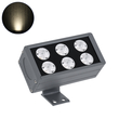 GLOBOSTAR® FLOODDANY 90376 Προβολέας Σποτ Wall Washer LED 24W 2760lm 5° DC 24V Αδιάβροχο IP65 Φυσικό Λευκό 4500K Dimmable - CREE XPE Chip - Γκρι Ανθρακί - Μ16 x Π9.5 x Υ7.5cm - 3 Χρόνια Εγγύηση