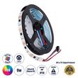 GLOBOSTAR® DIGIPRO 90599 Ψηφιακή Pixel Addressable Ταινία LED 9W/m 720lm/m 120° DC 12V IP20 30 x SMD 5050 Chip/m 30 x Pixel/m RGB Dimmable SPI/TTL Protocol IC TM1908 - Μ5000 x Π10 x Υ2mm - Ρολό 5 Μέτρων - 5 Χρόνια Εγγύηση