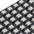 GloboStar® 90607 Digital Pixel Addressable Plate - Ψηφιακή Πλακέτα LED SMD 5050 15.3W/m 64LED/unit 64PIXEL/unit SPI/TTL Protocol IC WS2812/SK6812 1224lm/unit 120° DC 5V IP20 RGB - Μαύρο Σώμα - Μ80 x Π80 x Υ2mm - 5 Χρόνια Εγγύηση