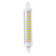 GLOBOSTAR® TUBINI 60396 Λάμπα R7S 118mm LED 12W 1452lm 360° AC 220-240V IP20 Ψυχρό Λευκό 6000K - Lumileds SMD Chip - Μ11.8 x Π2.2 x Υ2.2cm - 3 Χρόνια Εγγύηση