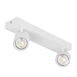GLOBOSTAR® LEONARDO 60347 Μοντέρνο Φωτιστικό Οροφής LED 20W 2400lm 60° AC 220-240V IP20 Φυσικό Λευκό 4500K - Bridgelux COB - Λευκό - Μ32 x Π7 x Υ11.8cm - 5 Χρόνια Εγγύηση