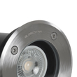 GLOBOSTAR® GIGO 60361 Χωνευτό Φωτιστικό Δαπέδου Σποτ για Λάμπα MR16 με Ντουί 1 x GU10 AC 220-240V Αδιάβροχο IP68 IK09 - Ανοξείδωτο Ατσάλι SS201 - Μ11 x Π11 x Υ11.5cm / Q10.4cm