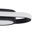 GLOBOSTAR® IGOR 61216 Μοντέρνο Φωτιστικό Οροφής LED 24W 2880lm 210° AC 220-240V IP20 Ρυθμιζόμενο Λευκό CCT με On/Off 2700K/4500K/6000K - Lumileds SMD Chip - Μαύρο Ματ - Μ41 x Π13 x Υ4.5cm - 3 Χρόνια Εγγύηση