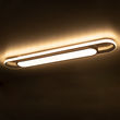 GLOBOSTAR® IGOR 61219 Μοντέρνο Φωτιστικό Οροφής LED 48W 5760lm 210° AC 220-240V IP20 Ρυθμιζόμενο Λευκό CCT με On/Off 2700K/4500K/6000K - Lumileds SMD Chip - Λευκό Ματ - Μ81 x Π13 x Υ4.5cm - 3 Χρόνια Εγγύηση