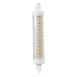GLOBOSTAR® TUBINI 60398 Λάμπα R7S 118mm LED 12W 1356lm 360° AC 220-240V IP20 Θερμό Λευκό 2700K - Lumileds SMD Chip - Μ11.8 x Π2.2 x Υ2.2cm - 3 Χρόνια Εγγύηση