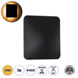 GLOBOSTAR® HELIO-S 60662 Μοντέρνο Φωτιστικό Τοίχου - Απλίκα LED 7W 700lm 120° AC 220-240V Αδιάβροχο IP65 Θερμό Λευκό 2700K - Lumileds SMD Chip & TÜV SÜD Driver - Μαύρο Ματ - Μ16 x Π5 x Υ16cm - 5 Χρόνια Εγγύηση