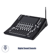 GloboStar® FDB F260 98023 Multifunctional Digital Mixer Audio Console 24Ch - Επαγγελματική Ψηφιακή Κονσόλα Ήχου 16Ch Audio In / 8Ch Audio Out / 8Ch BUS Out - Οθόνη Αφής 10 HD - Wifi Smart System - UDP - AC 220V/50-60Hz - IP20 - Μαύρο - Μ38 x Π49 x Υ14cm