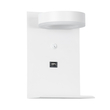 GLOBOSTAR® CROWN 61371 Μοντέρνο Φωτιστικό Τοίχου - Απλίκα Ξενοδοχείου Reading Light με Φορτιστή USB 3A LED 5W 550lm 120° AC 220-240V IP20 Φυσικό Λευκό 4500K - Bridgelux COB Chip & TÜV SÜD Driver - Λευκό Ματ - Μ15 x Π15 x Υ23cm - 3 Χρόνια Εγγύηση