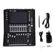 GloboStar® FDB F260 98023 Multifunctional Digital Mixer Audio Console 24Ch - Επαγγελματική Ψηφιακή Κονσόλα Ήχου 16Ch Audio In / 8Ch Audio Out / 8Ch BUS Out - Οθόνη Αφής 10 HD - Wifi Smart System - UDP - AC 220V/50-60Hz - IP20 - Μαύρο - Μ38 x Π49 x Υ14cm