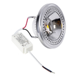 GLOBOSTAR® DARKO 60378 Σποτ AR111 LED 14W 1694lm 40° AC 220-240V IP20 Ψυχρό Λευκό 6000K - Indirect Anti-Glare Reflector - Bridgelux High Lumen COB Gen2 & TÜV SÜD Driver - Μ11.1 x Π11.1 x Υ6.6cm - 3 Χρόνια Εγγύηση