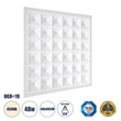 GLOBOSTAR® ZEUS 60969 Χωνευτό Panel Οροφής 60x60 με Anti Glare Reflector LED 48W 7200lm 120° CRI≥85Ra UGR