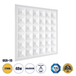 GLOBOSTAR® ZEUS 60970 Χωνευτό Panel Οροφής 60x60 με Anti Glare Reflector LED 48W 6960lm 120° CRI≥85Ra UGR