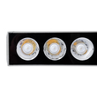 GLOBOSTAR® WASHERJAVIA 90554 Μπάρα Φωτισμού Wall Washer LED 48W 5040lm 5° DC 24V Αδιάβροχο IP67 Ultra Θερμό Λευκό 2200K Dimmable - Bridgelux SMD Chip - Γκρι Ανθρακί - Μ100 x Π5.2 x Υ3.6cm - 3 Χρόνια Εγγύηση