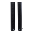 GloboStar® FDB K803 98024 PA Speaker - Παθητικό Ηχείο Column Κολωνάτο Επιτοίχιο & Επιδαπέδιο 8Ω - 200W RMS (800W Peak) - 8 x 3 Inches Mid & HF - IP20 - Μαύρο - Μ10 x Π11 x Υ75cm - Ζεύγος