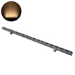 GLOBOSTAR® WASHERPANDA 90579 Μπάρα Φωτισμού Wall Washer LED 18W 1980lm 15° DC 24V Αδιάβροχο IP65 Θερμό Λευκό 2700K Dimmable - Bridgelux SMD Chip - Γκρι Ανθρακί - Μ100 x Π4 x Υ3.5cm - 3 Χρόνια Εγγύηση