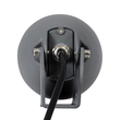 GLOBOSTAR® TREESPO 90471 Φωτιστικό Σποτ για Φυτά - Δέντρα LED 12W 1260lm 15° DC 24V Αδιάβροχο IP67 Πολύχρωμο RGBW Dimmable DMX512 - Bridgelux SMD Chip - Γκρι Ανθρακί - Μ9 x Π11 x Υ9cm - 3 Χρόνια Εγγύηση