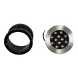 GloboStar® UNDERWATER-JULIA 90568 Υποβρύχιο Χωνευτό Φωτιστικό Σποτ Ειδικό για Σιντριβάνια LED 12W 1080lm 15° DC 24V Αδιάβροχο IP68 Φ18 x Υ11.2cm Θερμό Λευκό 2700K - Ανοξείδωτο Ατσάλι - 3 Χρόνια Εγγύηση