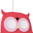 GLOBOSTAR® OWL 61576 Παιδικό Κρεμαστό Φωτιστικό Οροφής με Ντουί 1 x E27 AC 220-240V IP20 - Πολύχρωμο - Μ29.5 x Π15.5 x Υ30.5cm