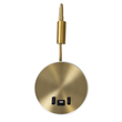 GLOBOSTAR® GOOSE 60885 Μοντέρνο Φωτιστικό Τοίχου - Απλίκα Ξενοδοχείου Reading Light με Φορτιστή USB 3A LED 6W 600lm 36° & 360° AC 220-240V IP20 Φυσικό Λευκό 4500K - CREE XPE & Lumileds SMD Chip & TÜV SÜD Driver - Χρυσό Πλατίνα - Μ15.5 x Π15 x Υ30.5cm - 3 Χρόνια Εγγύηση